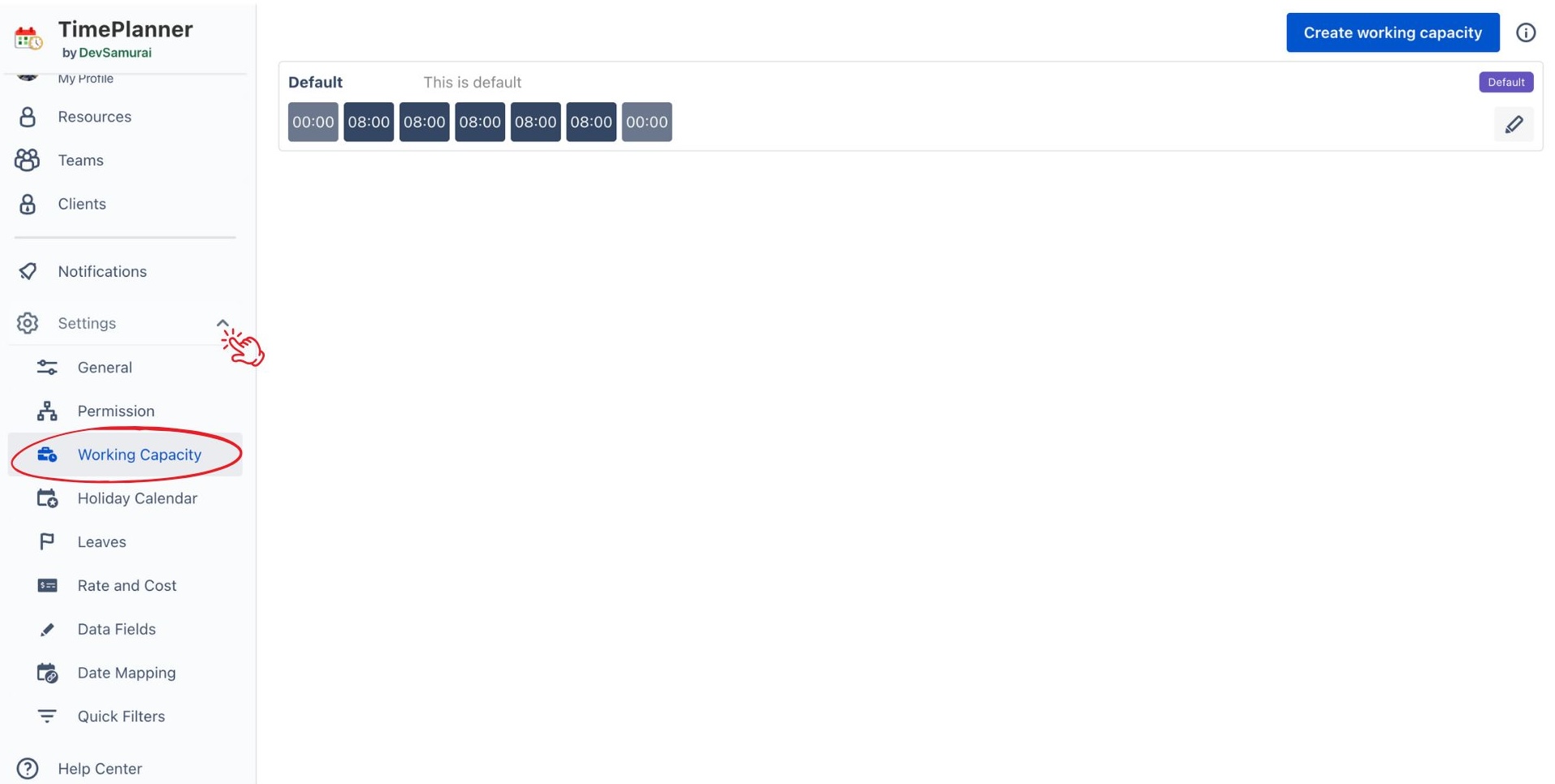 Access Working Capacity Setting.jpg