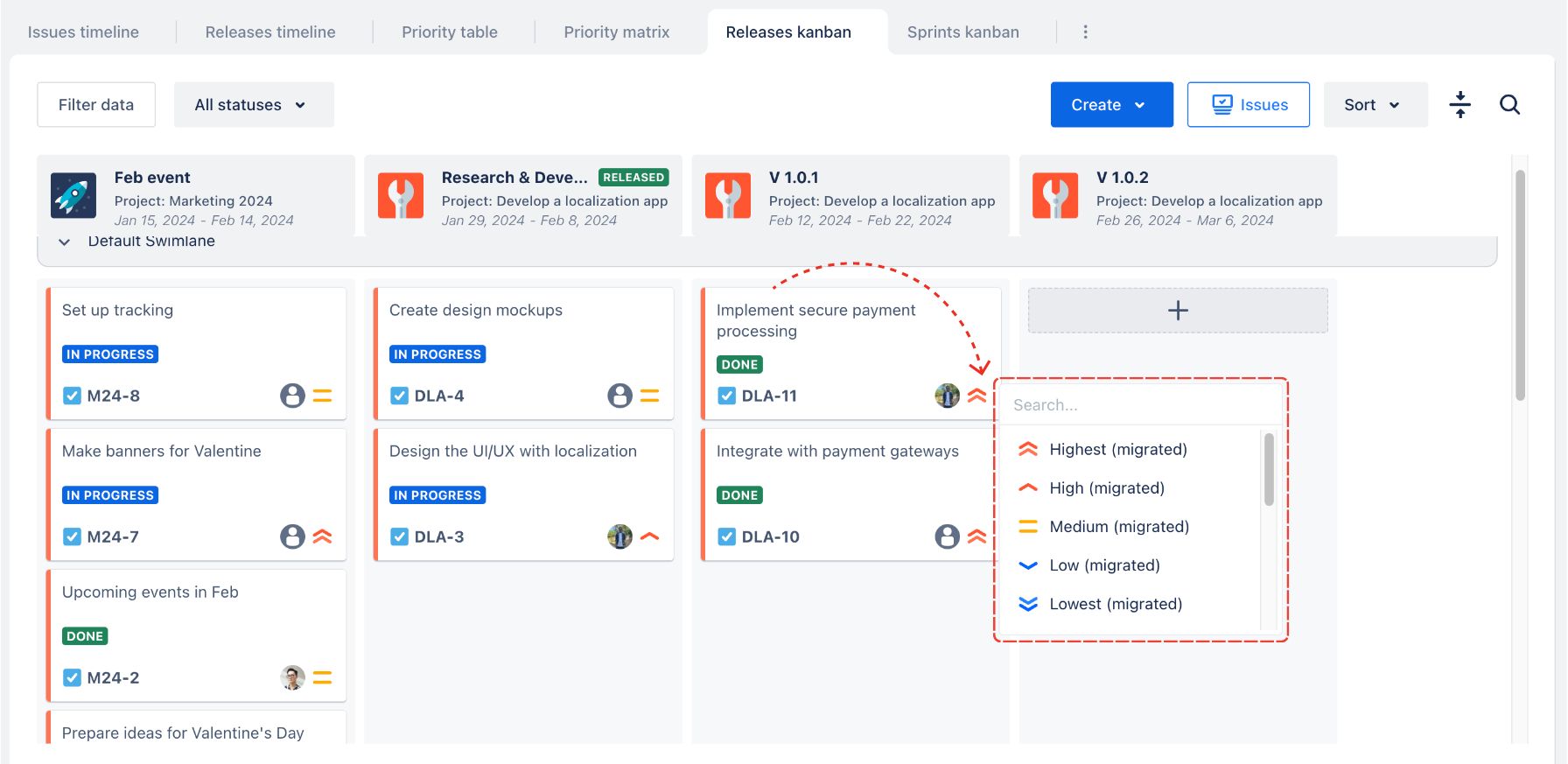 Inline editing in Releases Kanban-20240514-100326.jpg