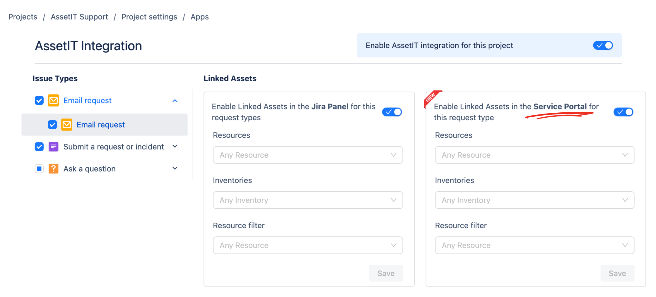 Linked assets panel customization for the JSM portal.png