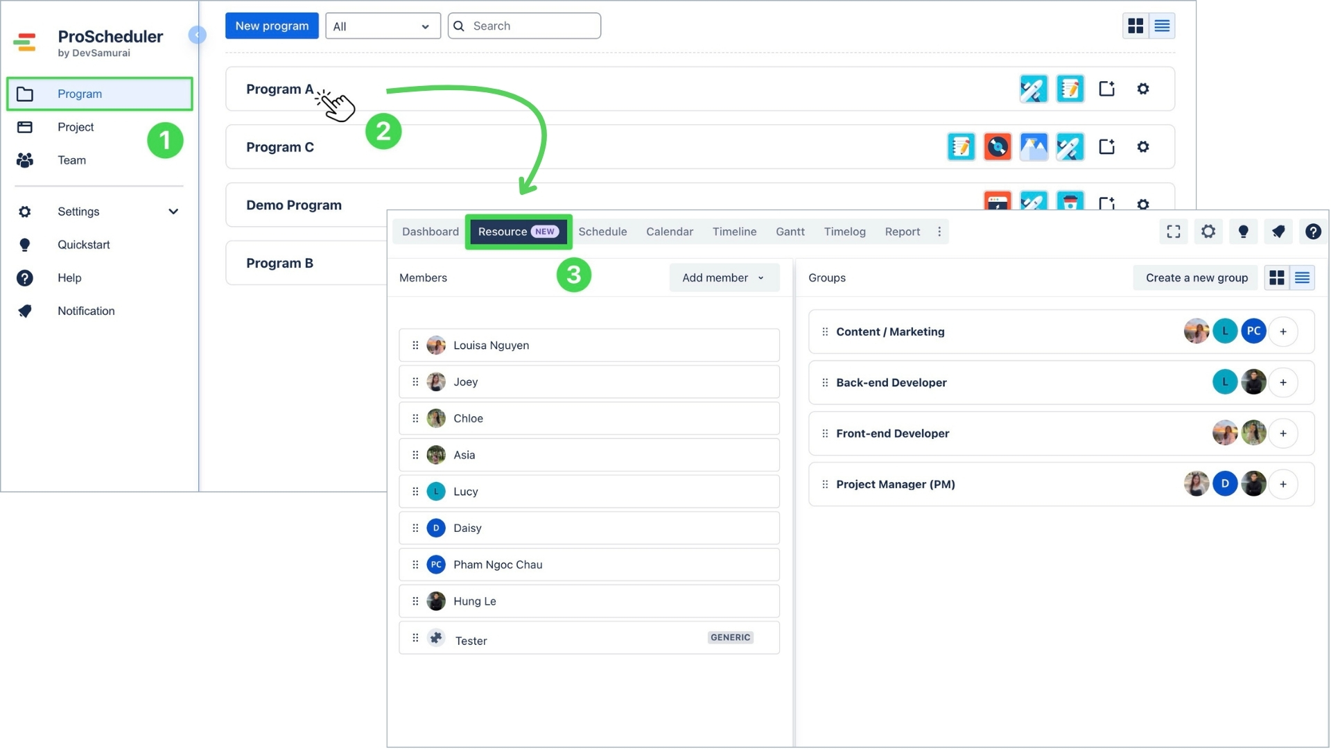 Open the Resource Board from Program.jpg