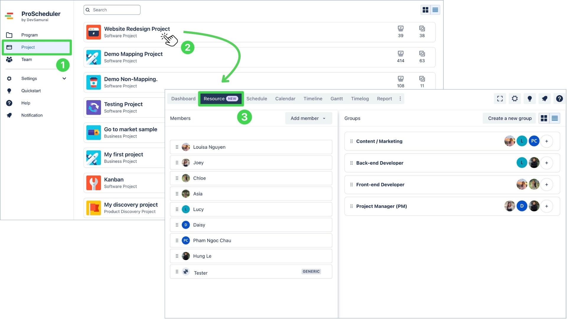 Open the Resource Board from Project.jpg