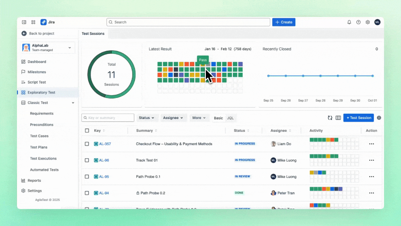 Hide completed test run.gif