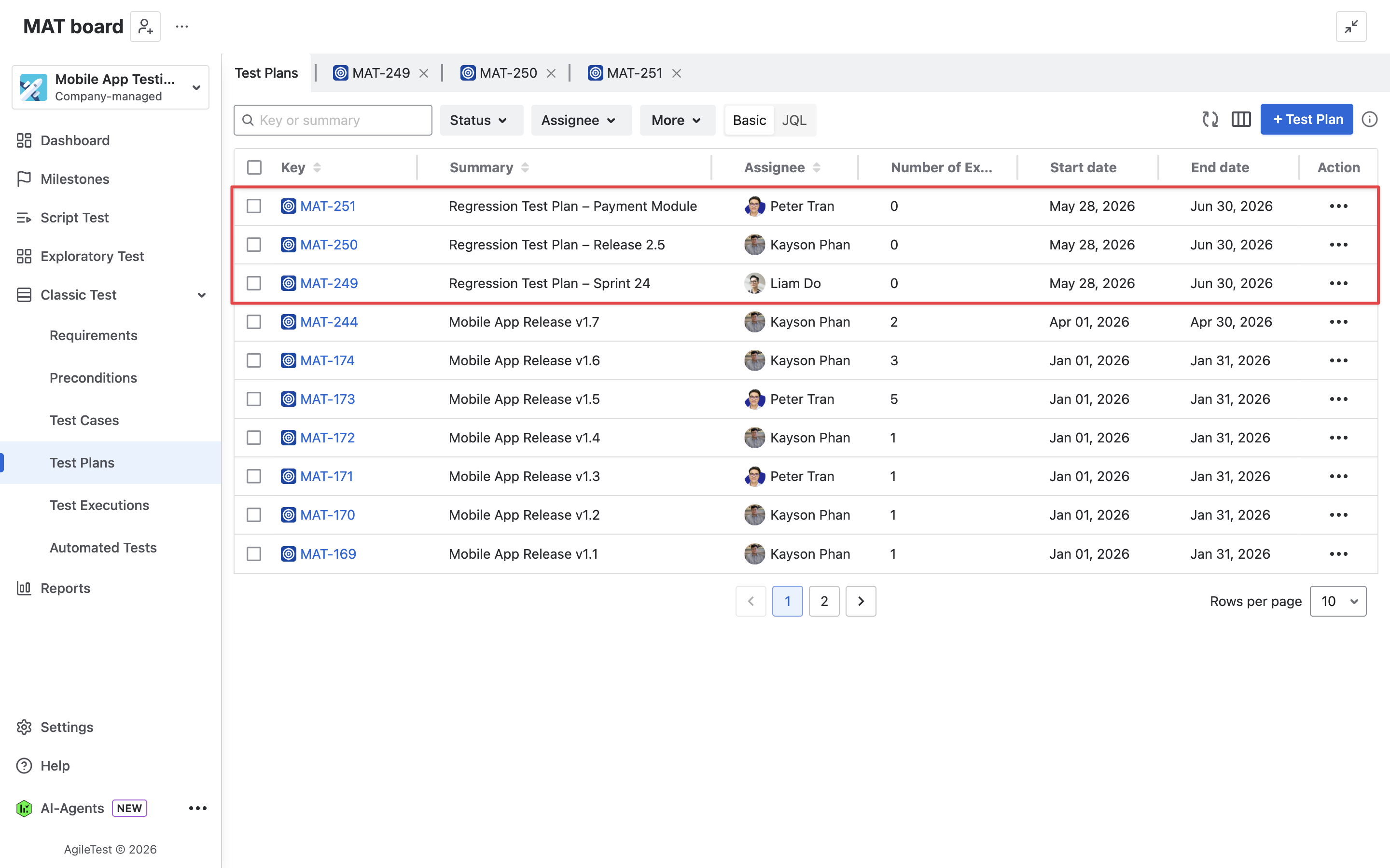 Step 3 Create a dedicated regression Test Plan.png